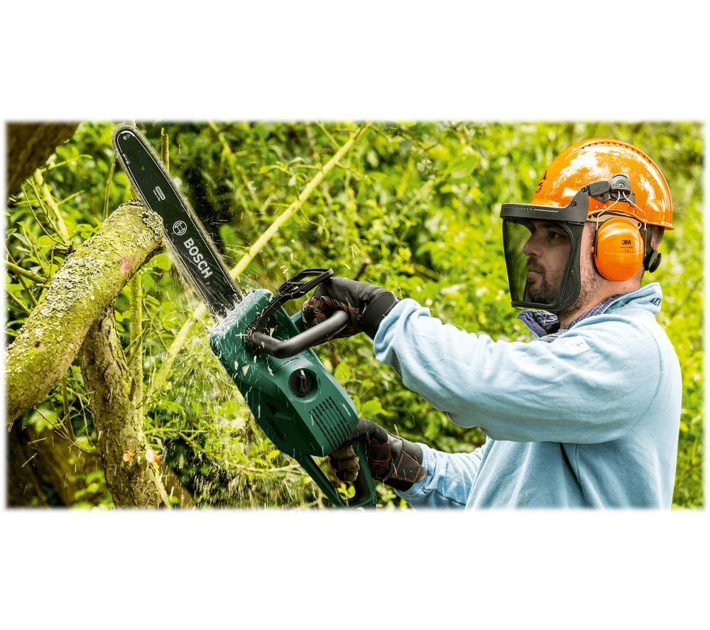 BOSCH UniversalChain 35 Corded Chainsaw - Green image number 6 of 9