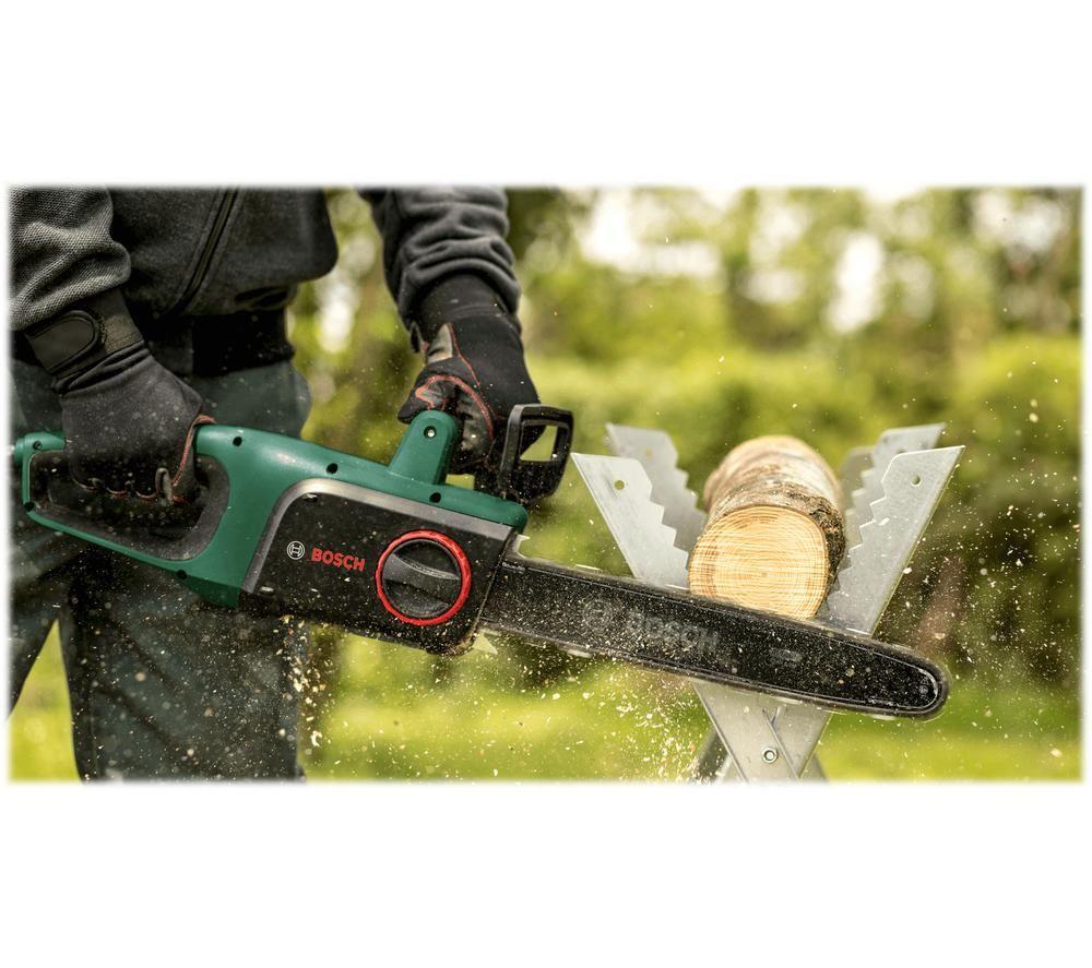 BOSCH UniversalChain 35 Corded Chainsaw - Green image number 7 of 9
