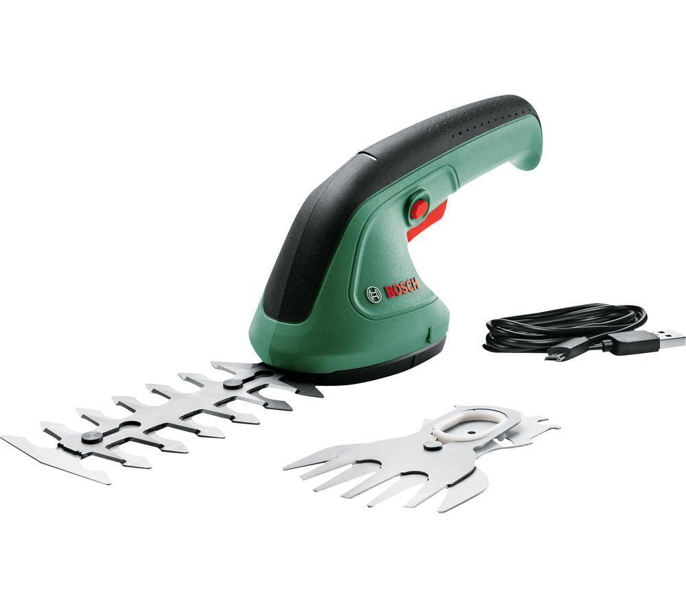 Buy BOSCH EasyShear Cordless Shrub Grass Trimmer Set Green