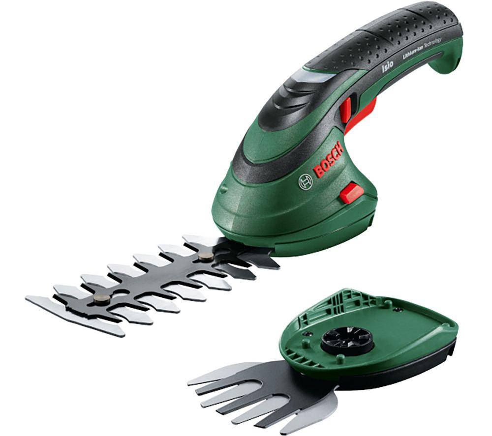 Bosch Isio Shape & Edge Cordless Shrub & Grass Shear Set