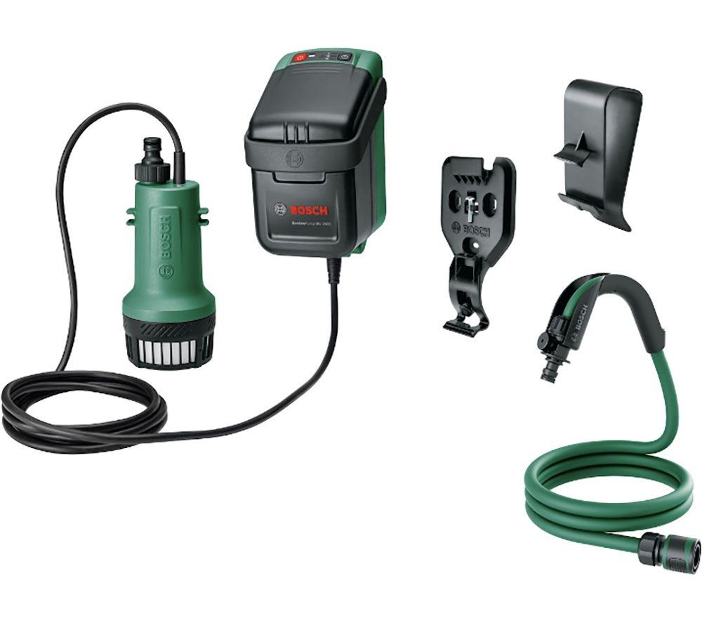 B&Q -  18V Garden Water Pump Gardenpump Rainwater 18V-2000 18V 1X 2.5Ah BatteryBosch Power For All - Image 8
