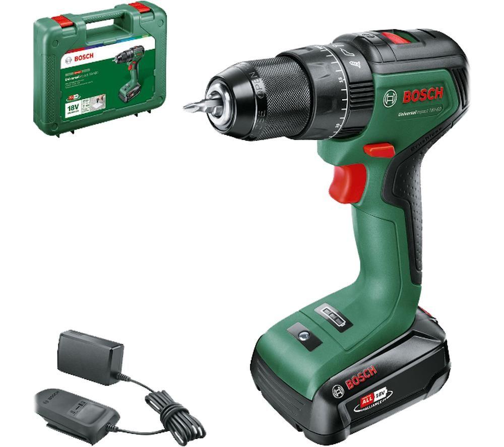 BOSCH UniversalImpact 18V60 Cordless Combi Drill with 1 Battery review