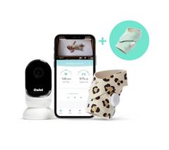 OWLET Baby Monitor Duo Smart Socks 3 & Cam 2 Bundle  Mint & Wild Child