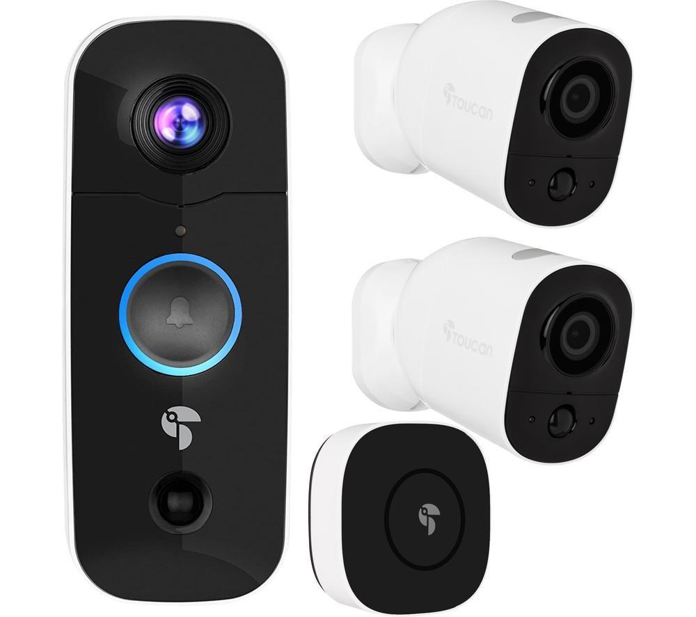 TOUCAN B2200WOC Wireless Video Doorbell with Chime & Full HD 1080p WiFi Security 2-Camera Bundle review