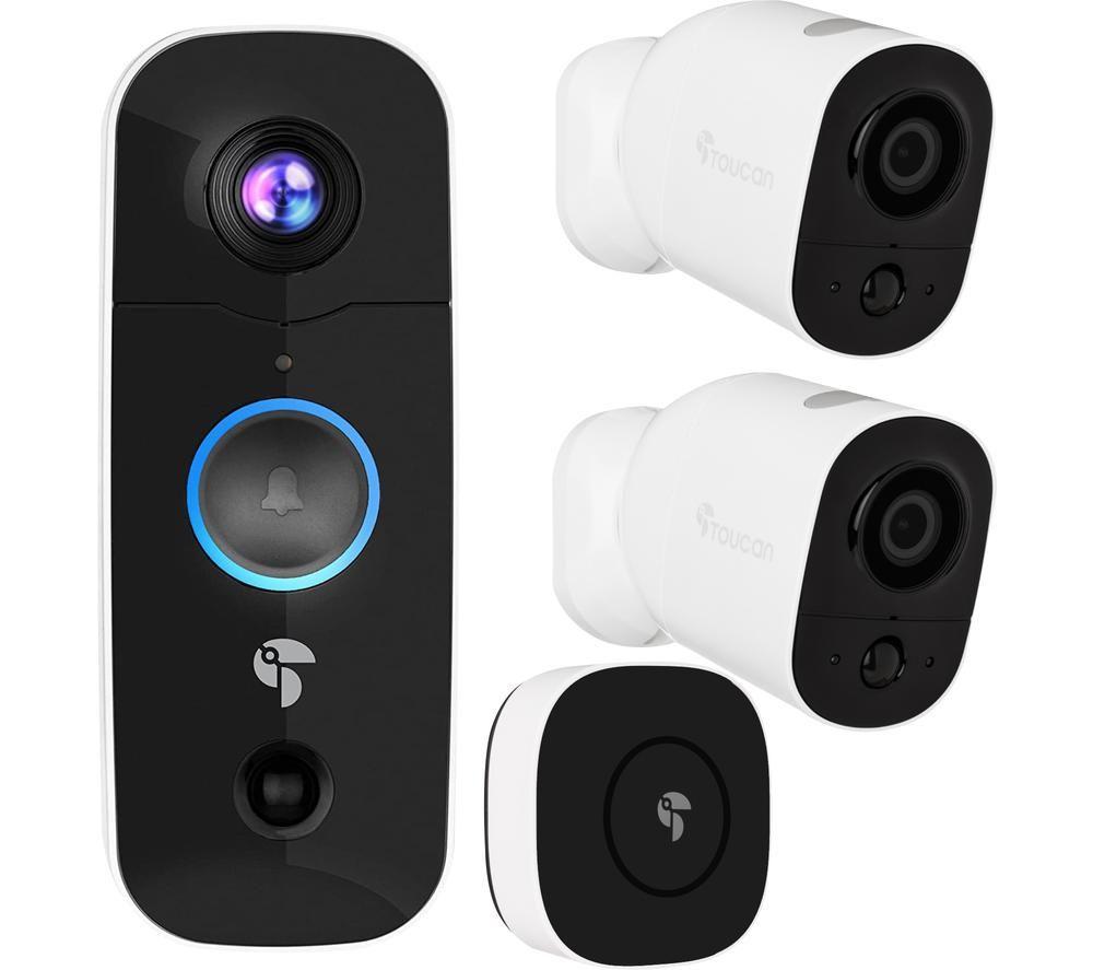 Toucan digital wireless outdoor security store camera kit