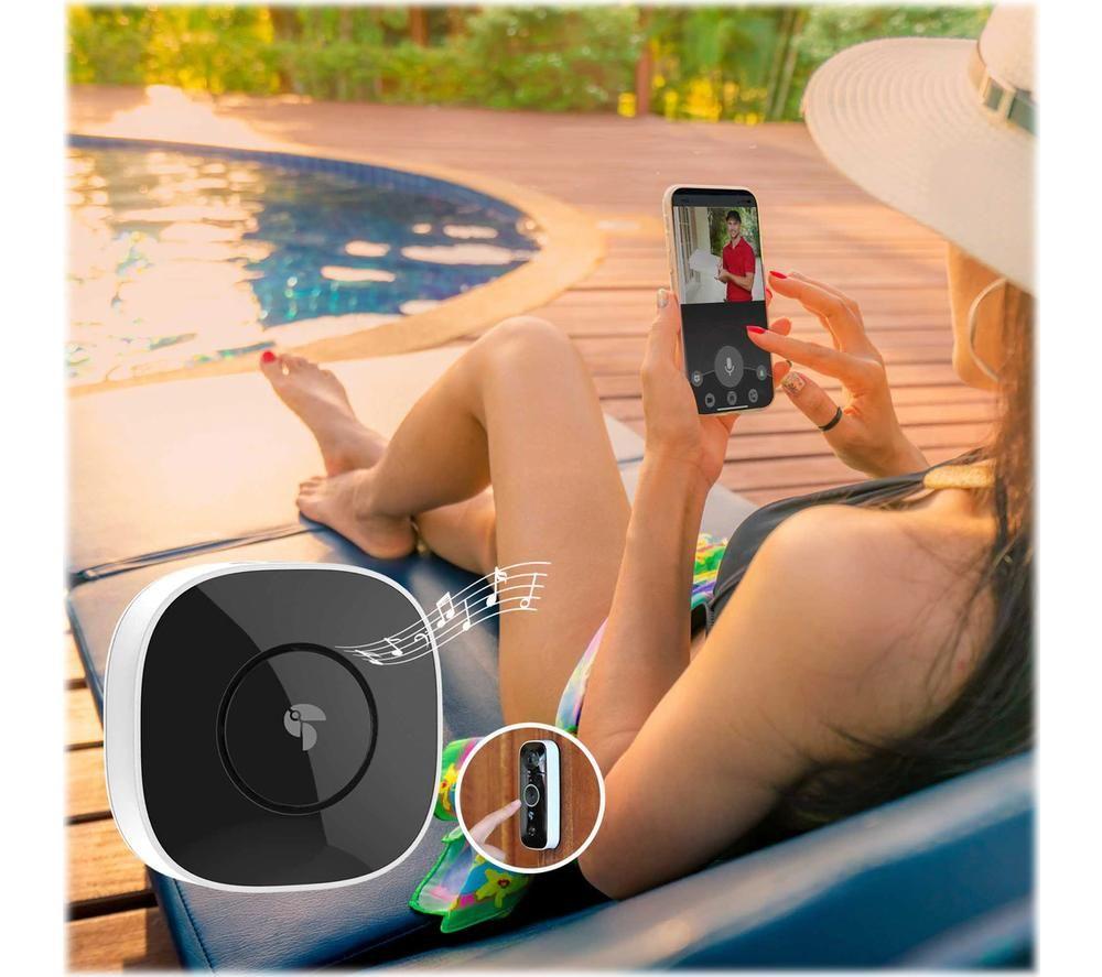 TOUCAN TDC100WU Wireless Doorbell Chime image number 3 of 9