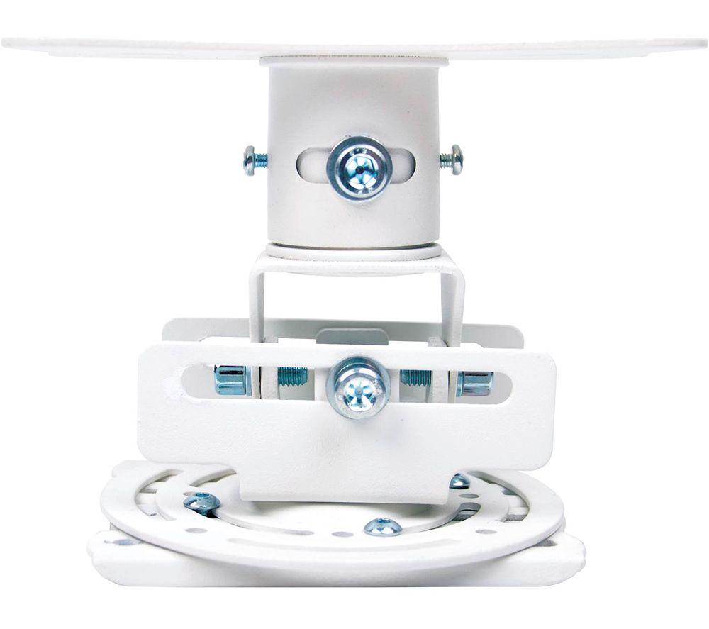 OPTOMA OCM818W-RU Ceiling Projector Mount - White image number 2 of 4