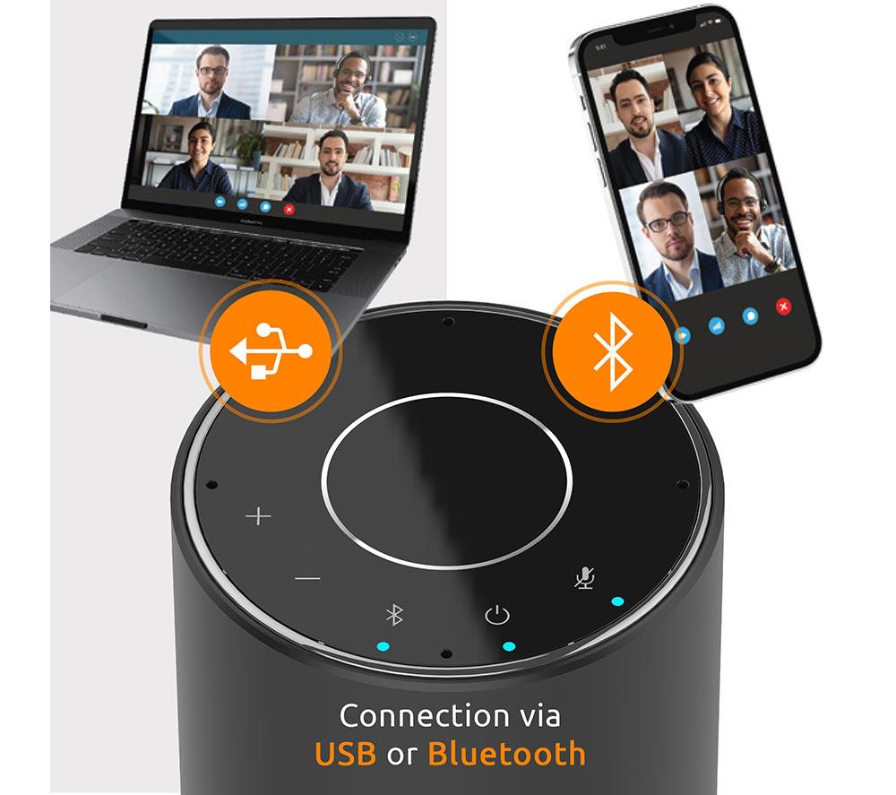 TOUCAN S100 Bluetooth Conference Speaker - Black image number 16 of 25