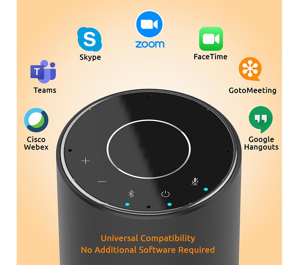 TOUCAN S100 Bluetooth Conference Speaker - Black image number 25 of 25