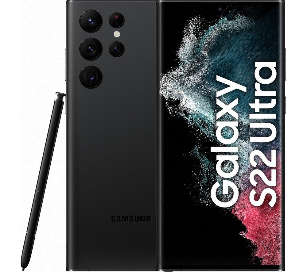 SAMSUNG Galaxy S22 Ultra 5G - 128 GB, Phantom Black