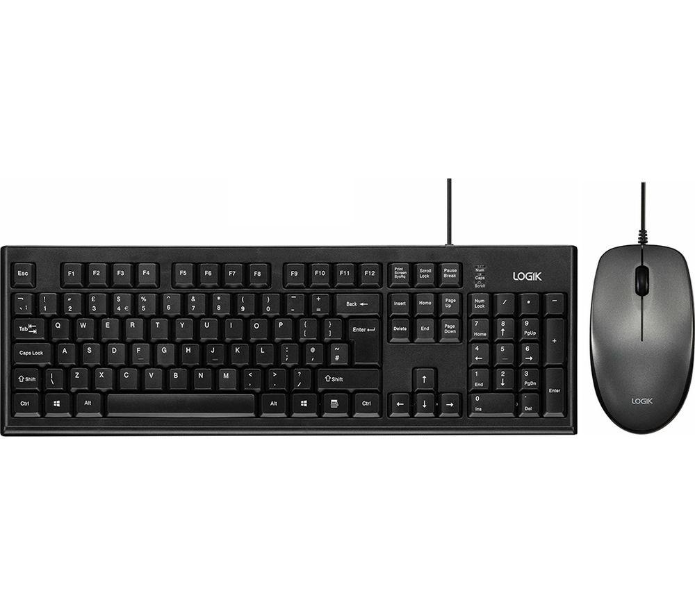 LOGIK LWDCS23 Keyboard & Mouse Set