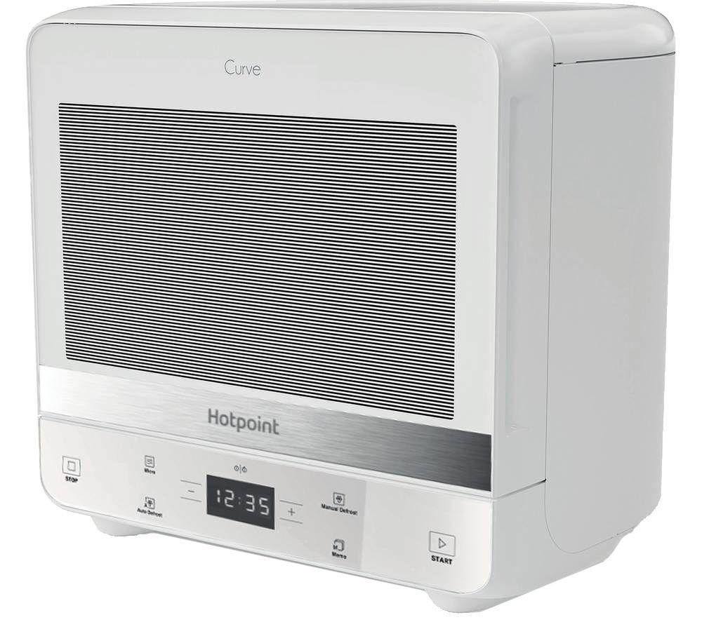 Buy HOTPOINT Curve MWHC 1331 FW Solo Microwave White Currys