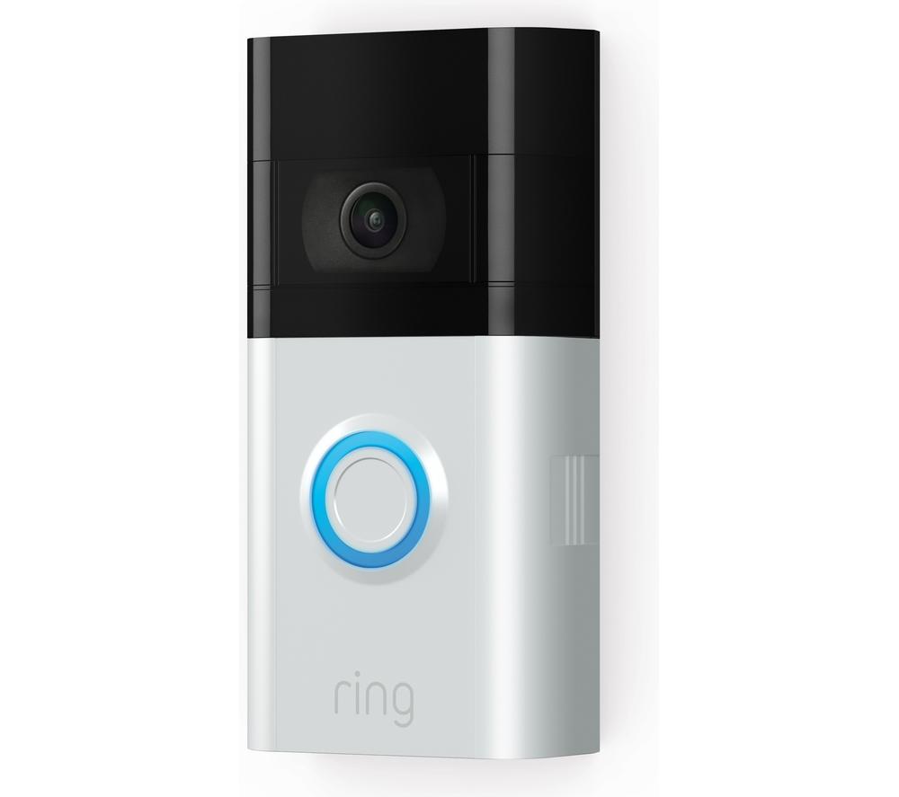 RING Video Doorbell 3 & Amazon Echo Show 5 (2nd Gen) Bundle - White image number 2 of 6