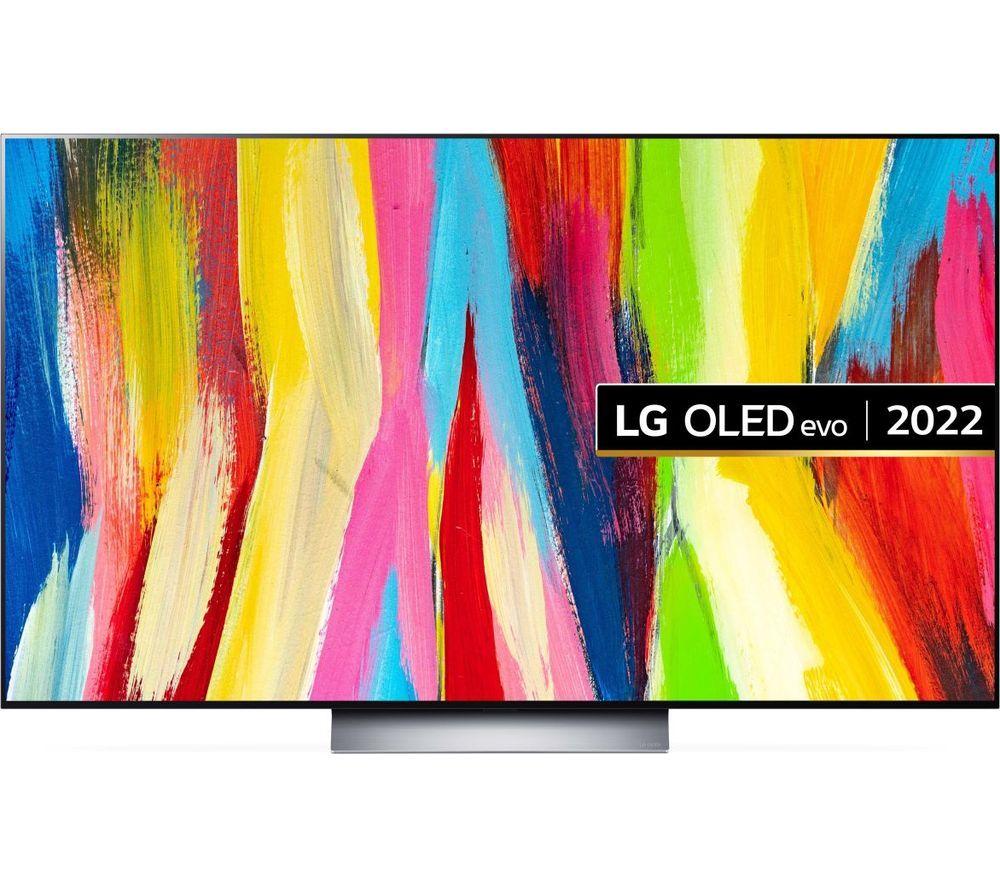 LG OLED55C24LA 55" Smart 4K Ultra HD HDR OLED TV with Google Assistant & Amazon Alexa