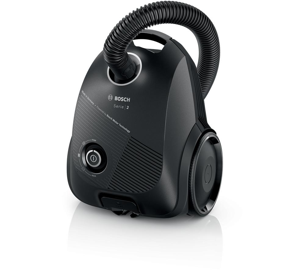 BOSCH Serie 2 ProEco BGBS2BA1GB Cylinder Bagged Vacuum Cleaner - Black image number 3 of 13