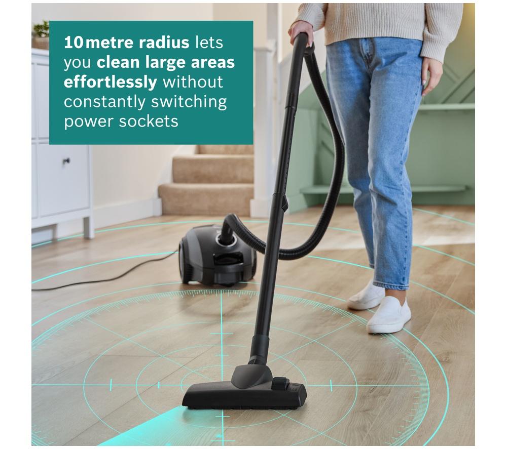 BOSCH Serie 2 ProEco BGBS2BA1GB Cylinder Bagged Vacuum Cleaner - Black image number 7 of 13