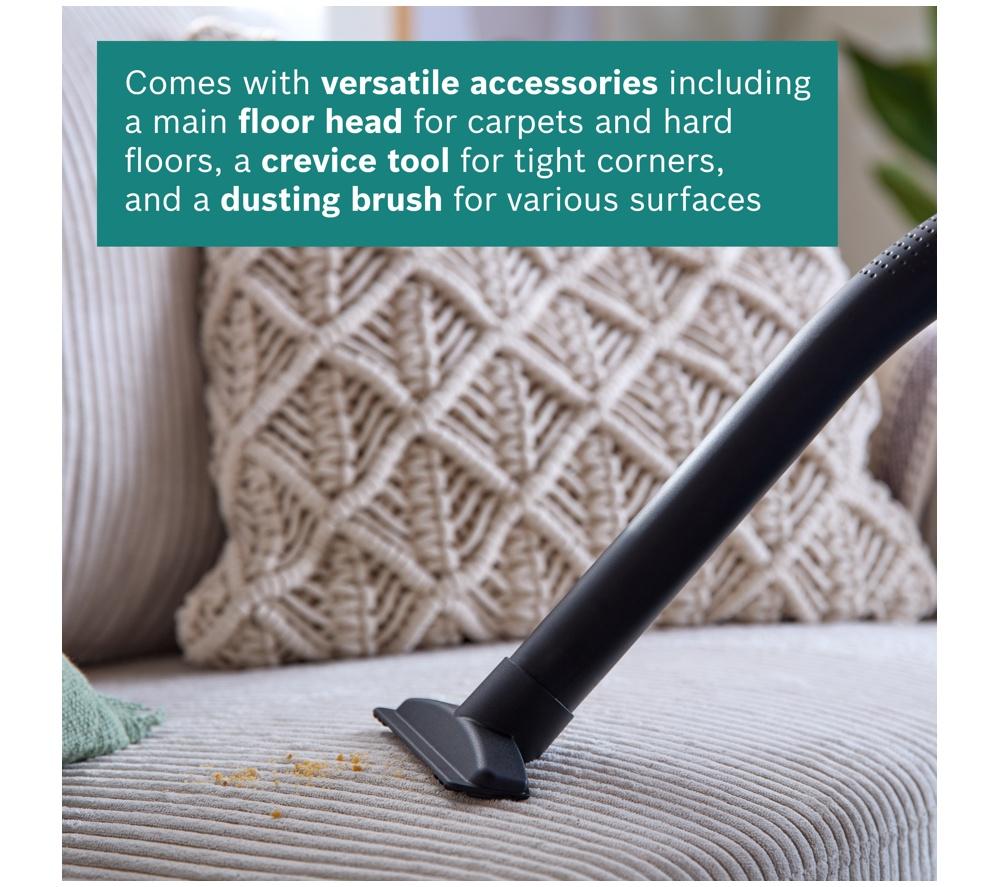 BOSCH Serie 2 ProEco BGBS2BA1GB Cylinder Bagged Vacuum Cleaner - Black image number 8 of 13