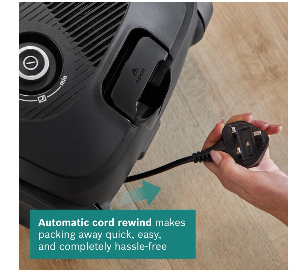 BOSCH Serie 2 ProEco BGBS2BA1GB Cylinder Bagged Vacuum Cleaner - Black image number 9 of 13