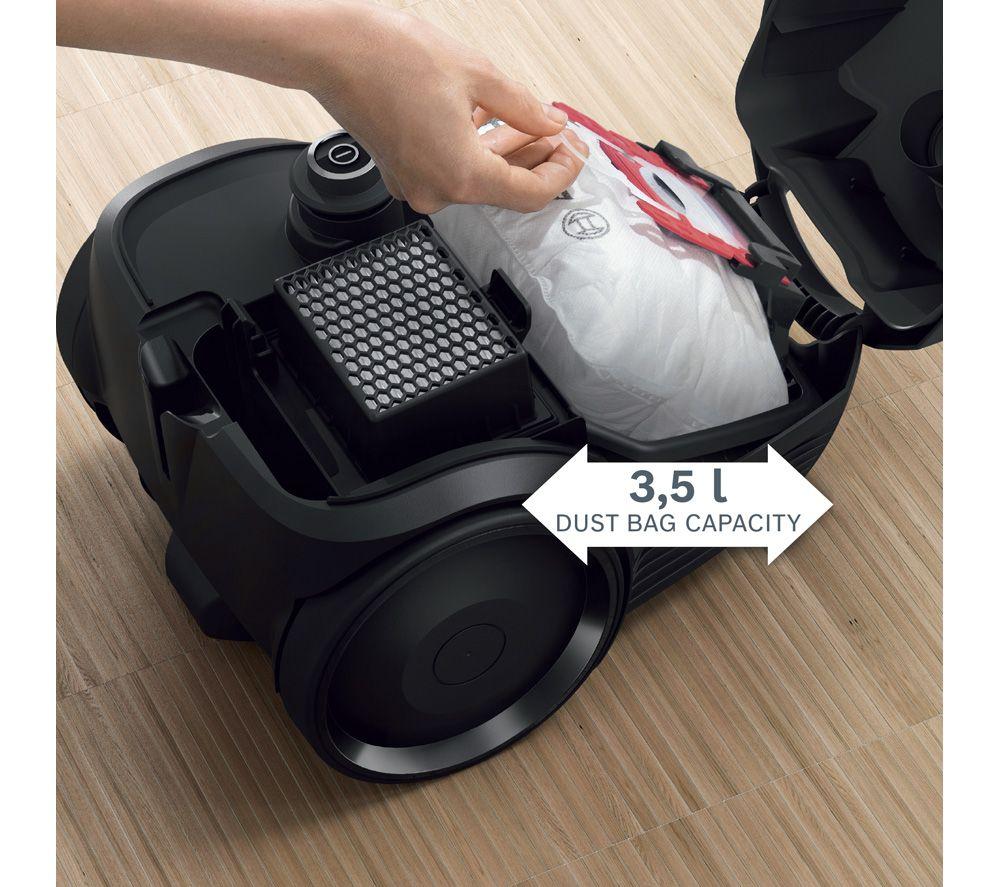 BOSCH Serie 2 ProEco BGBS2BA1GB Cylinder Bagged Vacuum Cleaner - Black image number 11 of 13