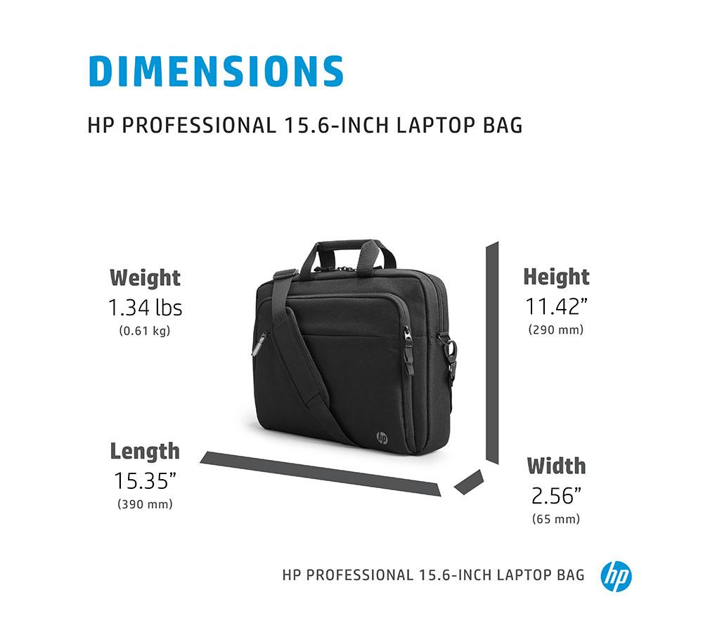 HP Professional 15.6&rdquo; Laptop Case - Black image number 6 of 17