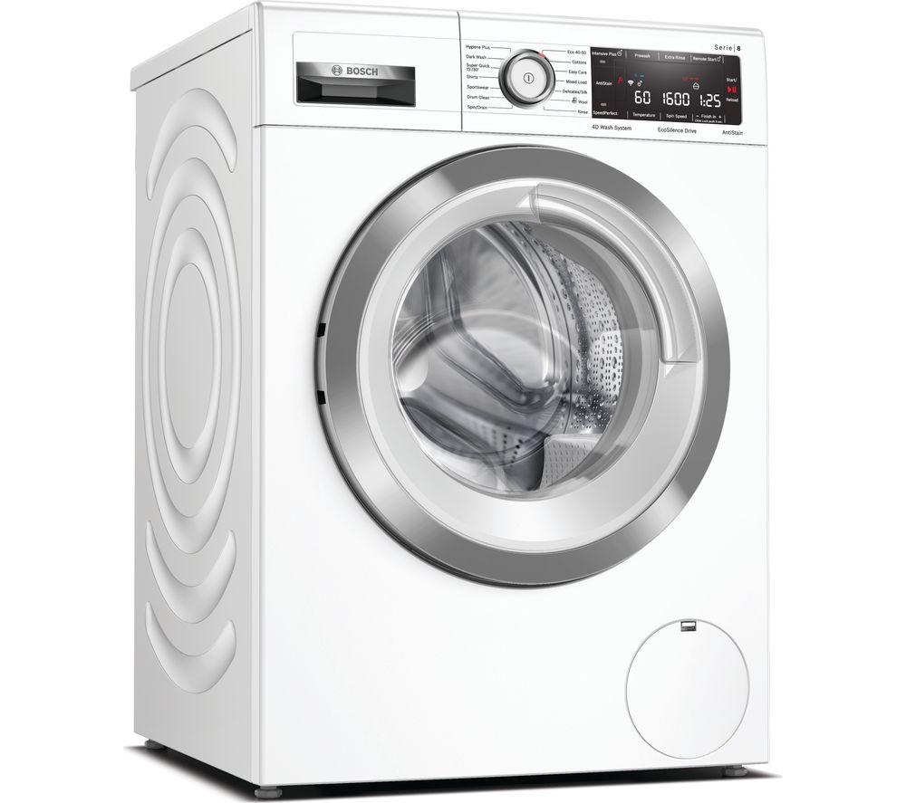 Image of BOSCH Serie 8 WAX32M81GB WiFi-enabled 10 kg 1600 Spin Washing Machine - White