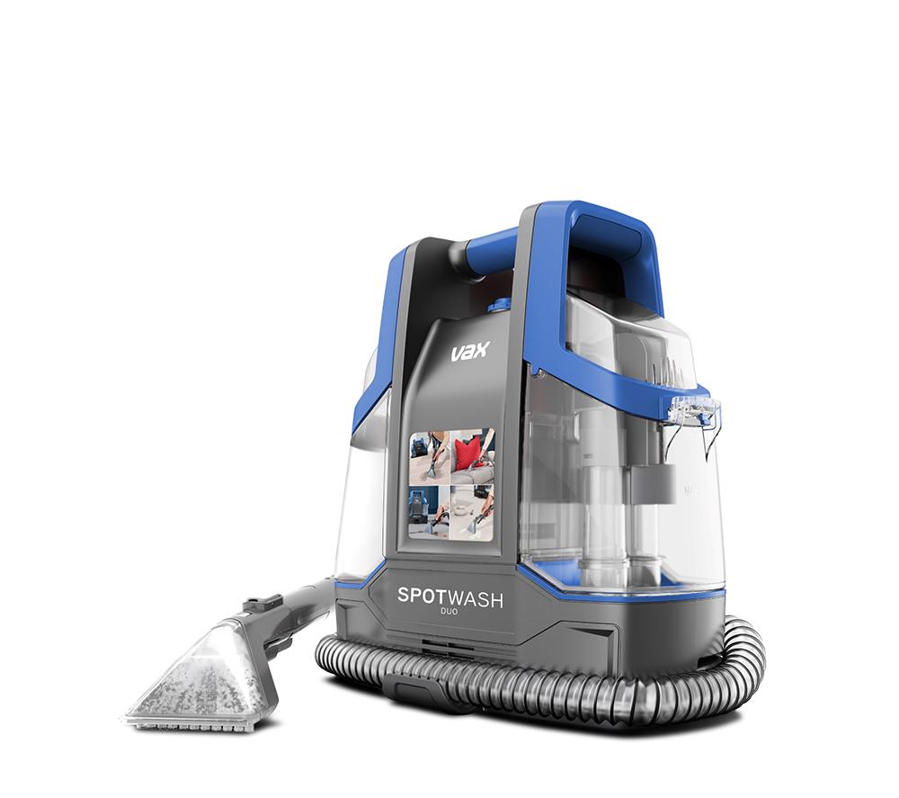 VAX SpotWash Home Duo CDSW-MPXP Cylinder Carpet Cleaner - Blue & Grey