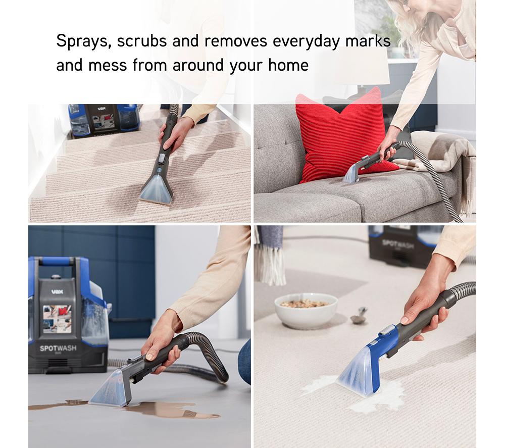 VAX SpotWash Duo CDCW-CSXA Carpet Cleaner - Blue & Grey image number 13 of 15