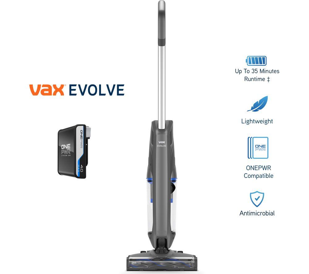 Buy VAX Evolve CLSV-LXKS Cordless Vacuum Cleaner - Graphite & Blue