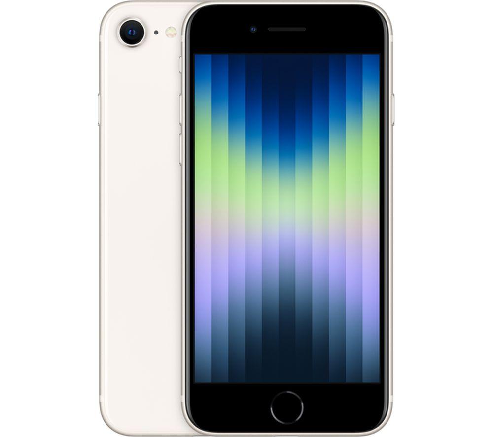 APPLE iPhone SE (2022) - 64 GB, Starlight, White