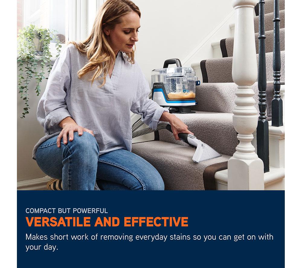 VAX SpotWash Home Duo CDSW&ndash;MPXP Carpet Cleaner - Grey, White & Blue image number 3 of 12