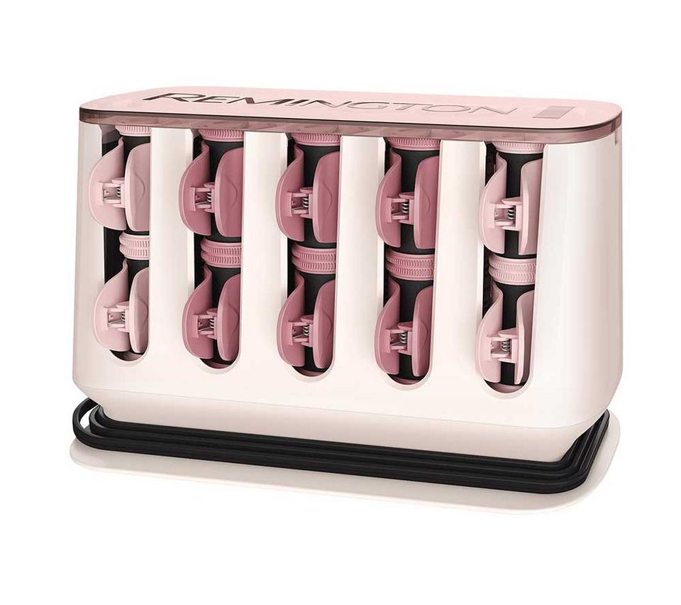 REMINGTON PROluxe H9100 Ceramic Rollers - White & Rose Gold