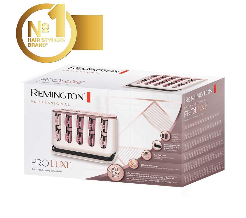 REMINGTON PROluxe H9100 Ceramic Rollers - White & Rose Gold image number 2 of 5