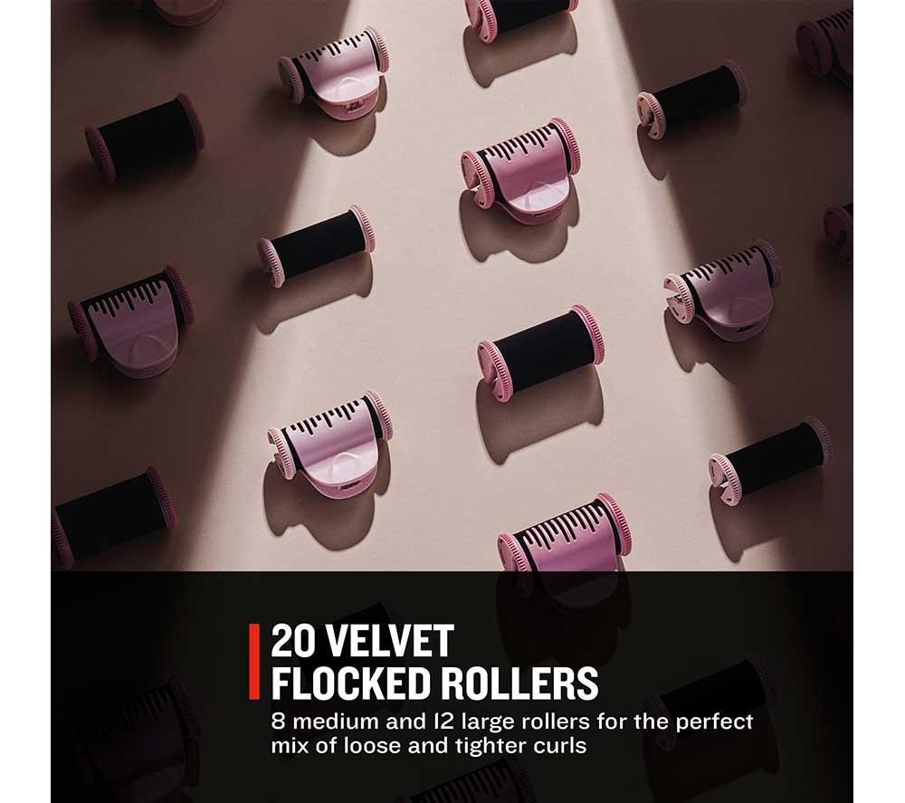 REMINGTON PROluxe H9100 Ceramic Rollers - White & Rose Gold image number 3 of 5