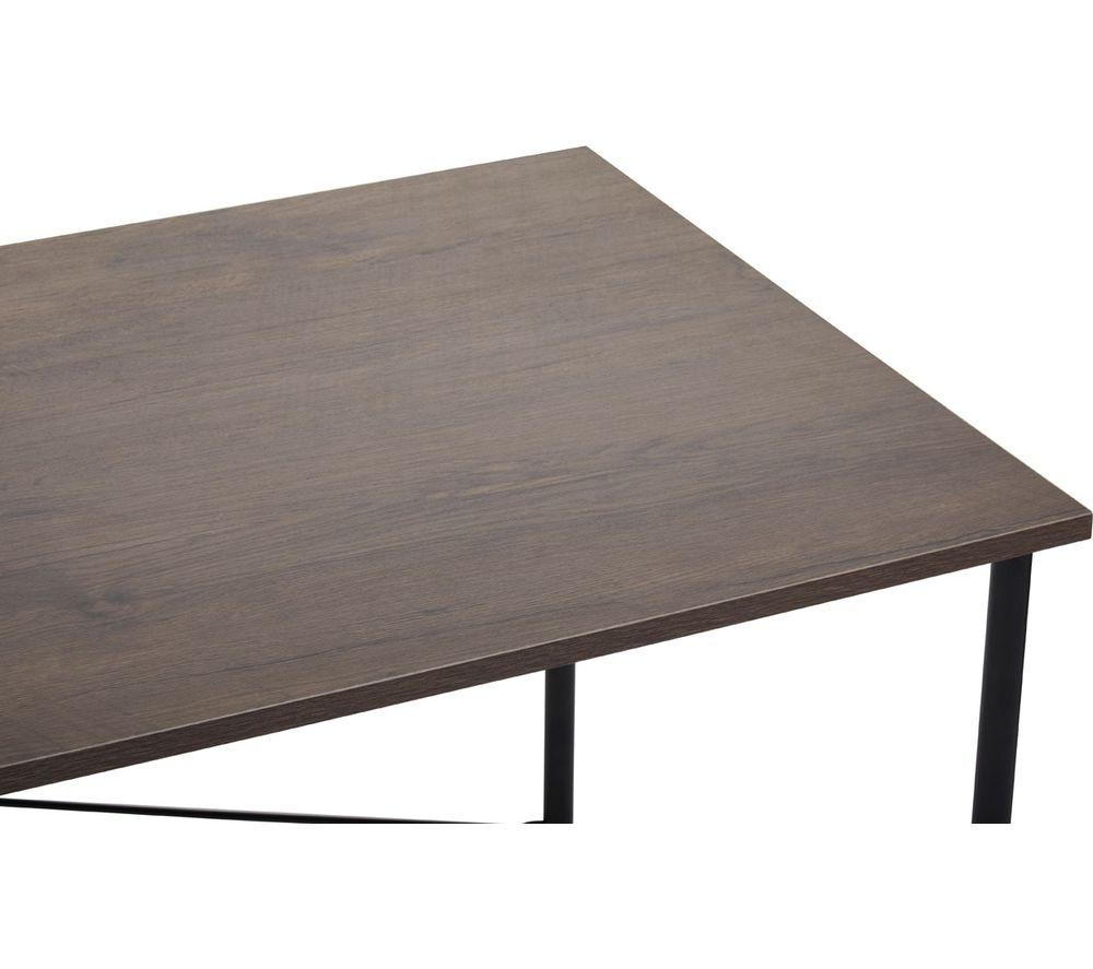 INTERIORS by Premier Bradbury Desk - Dark Oak image number 6 of 9