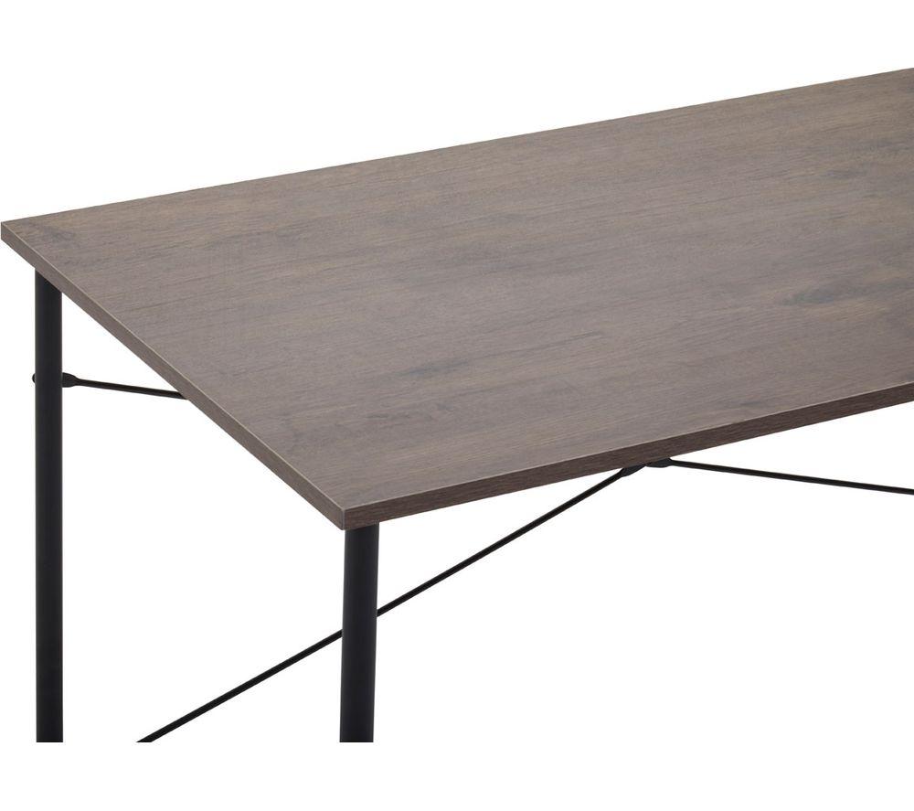 INTERIORS by Premier Bradbury Desk - Dark Oak image number 8 of 9