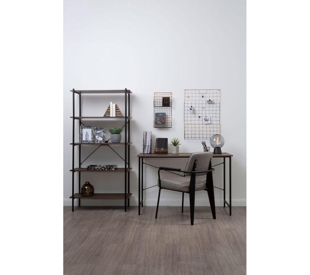 INTERIORS by Premier Bradbury Desk - Dark Oak image number 9 of 9
