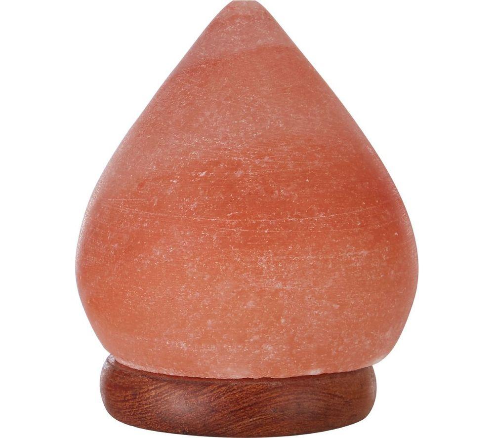 Image of INTERIORS by Premier LED Teardrop Salt Lamp - Pink