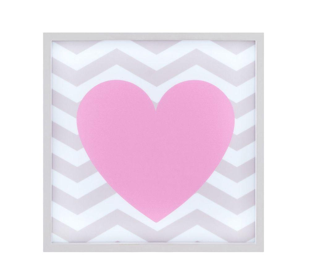 Image of PREMIER KIDS Heart LED Light Box - Pink
