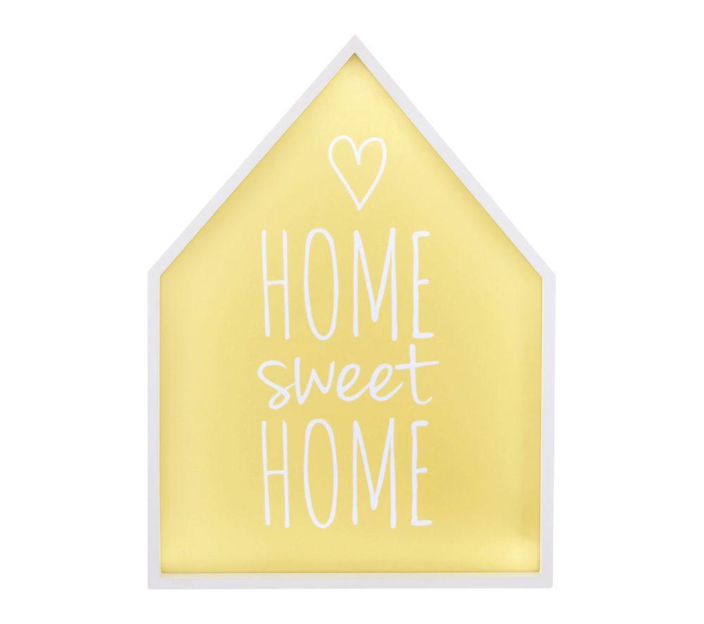 PREMIER KIDS Home Sweet Home LED Light Box - Yellow