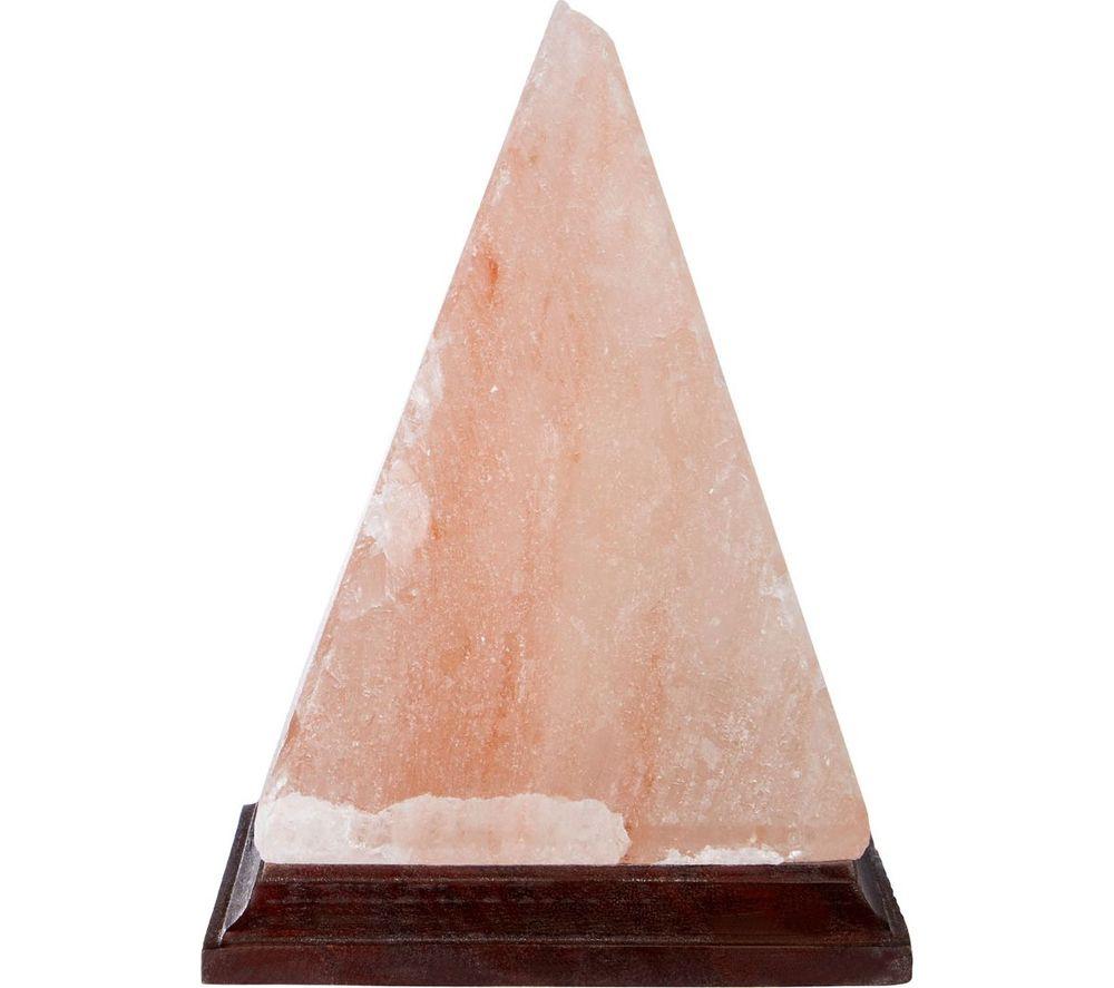 INTERIORS by Premier Pyramid Salt Lamp