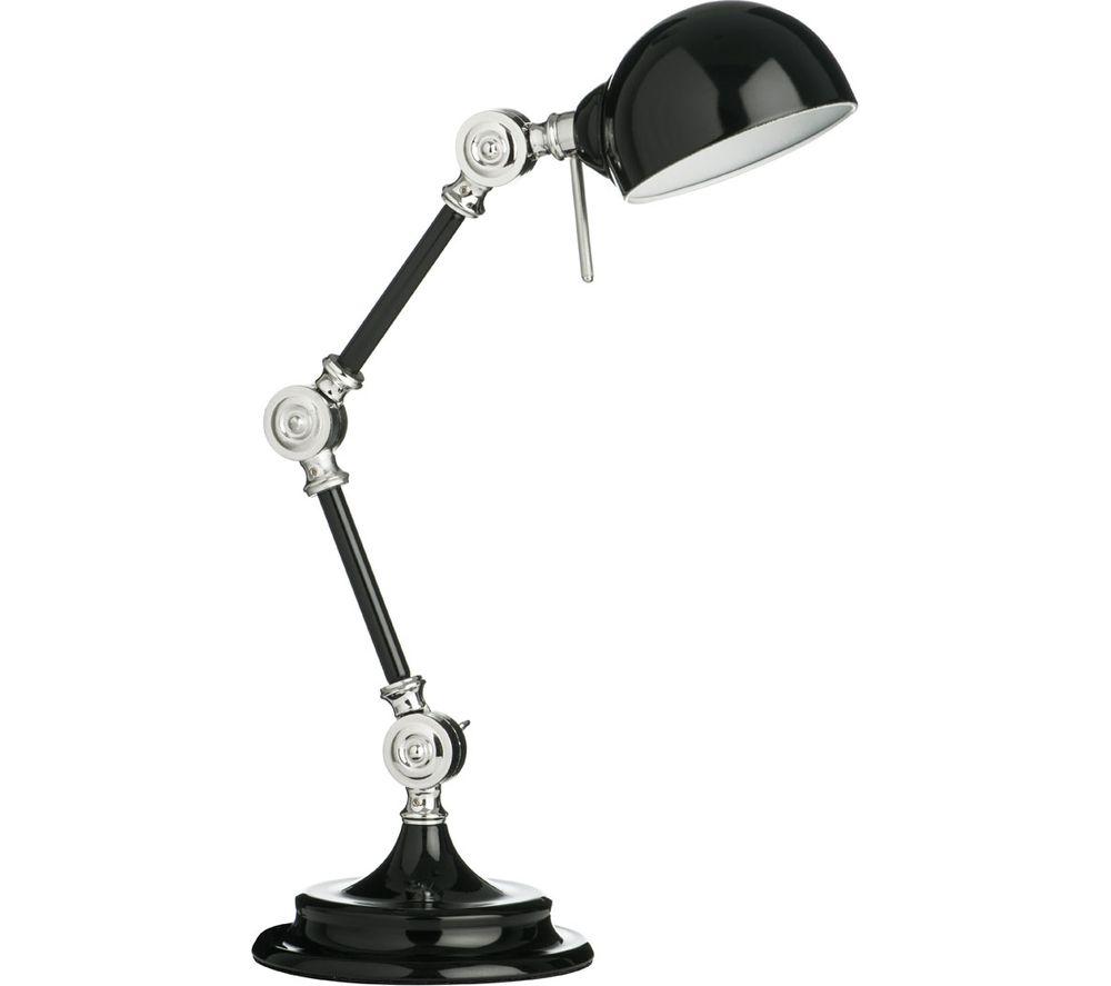 Buy INTERIORS by Premier Library Adjustable Table Lamp Black Currys
