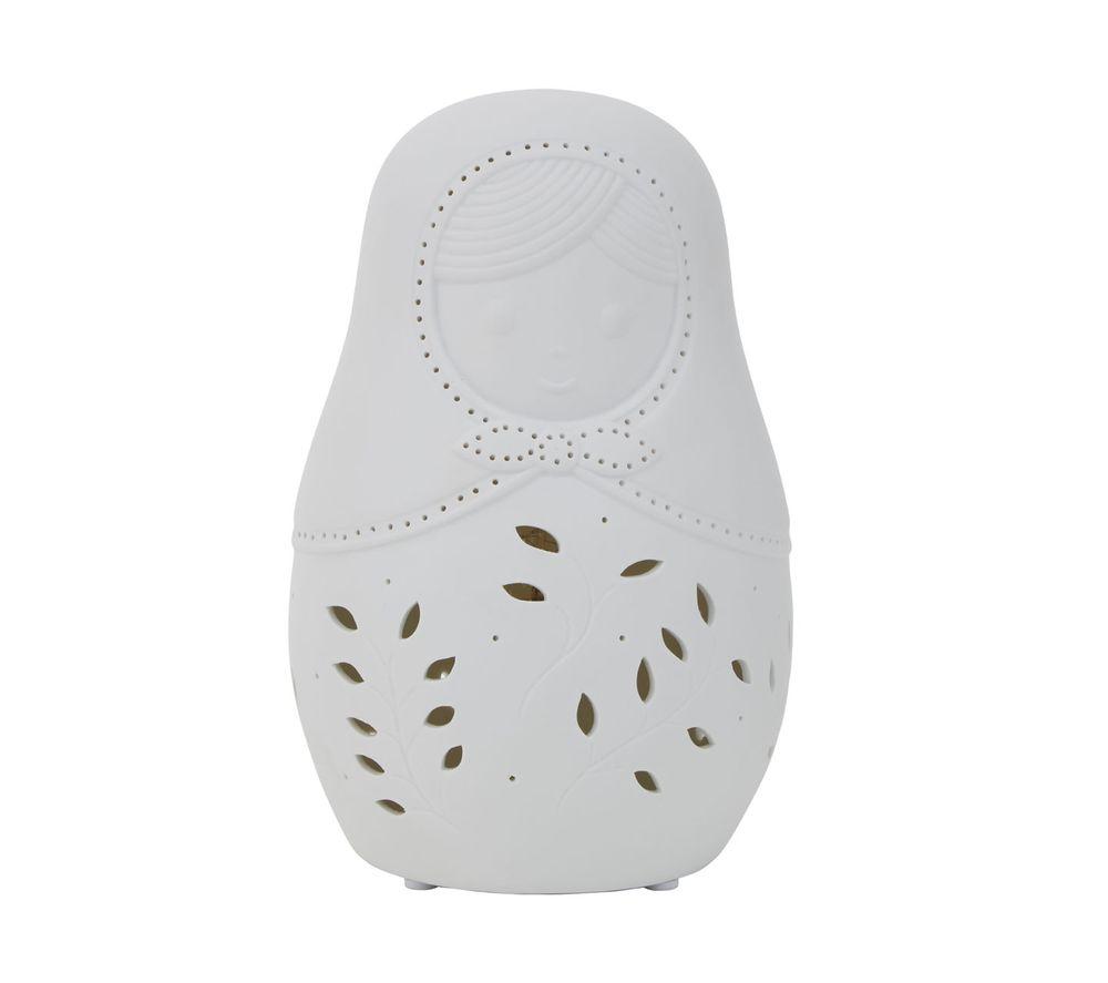 Image of PREMIER KIDS Russian Doll Kids Night Light - White