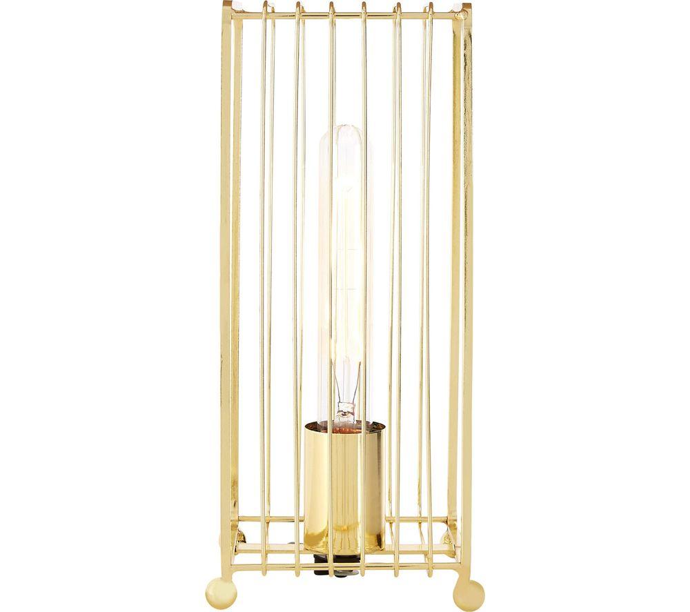INTERIORS by Premier Deco Gold Finish Table Lamp