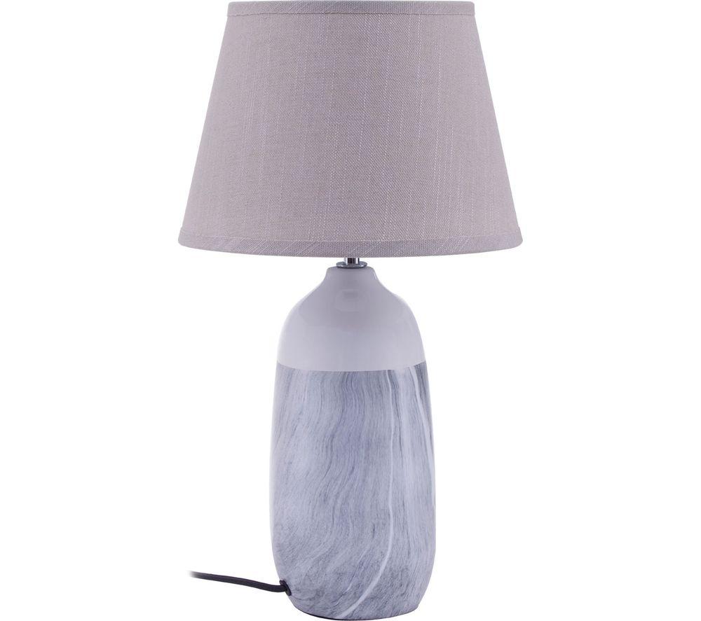 INTERIORS by Premier Welma Ceramic Table Lamp - Beige