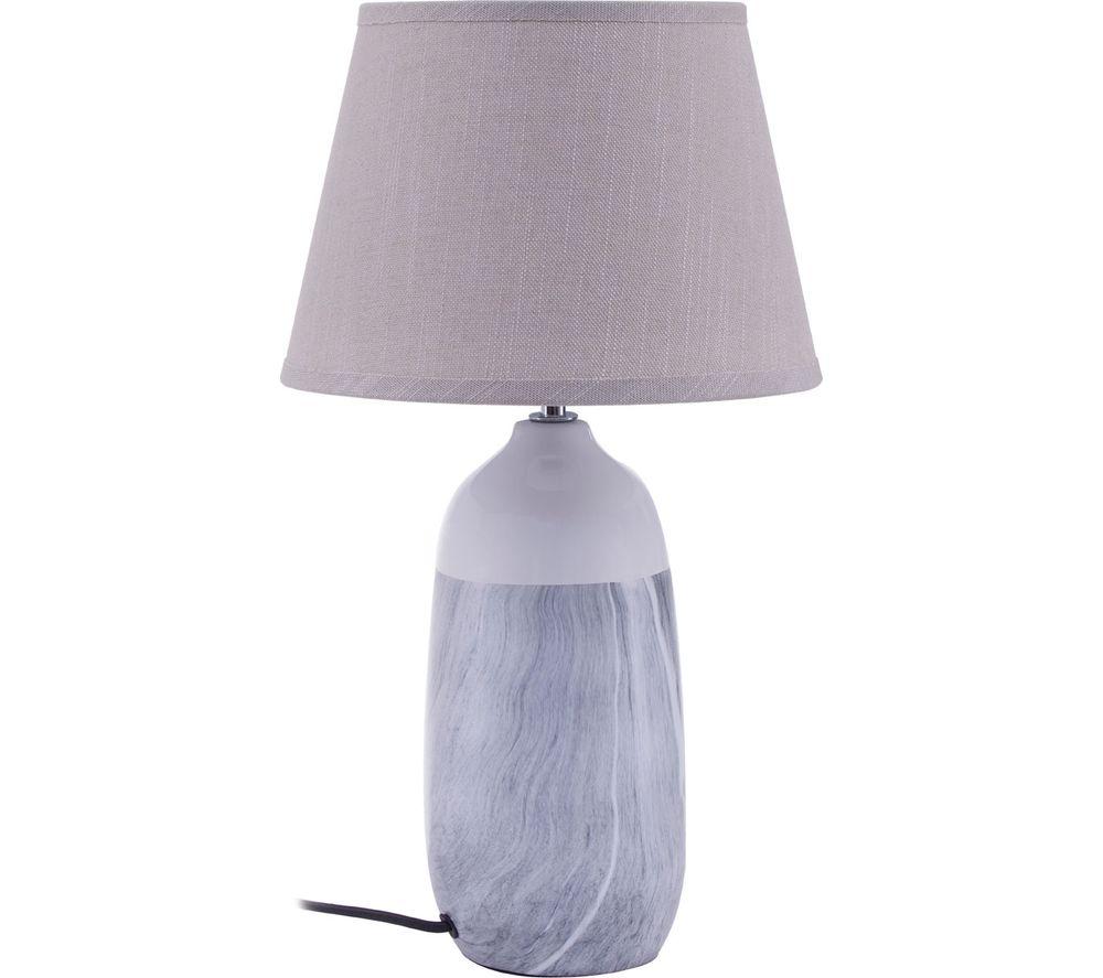 Image of INTERIORS by Premier Welma Ceramic Table Lamp - Beige