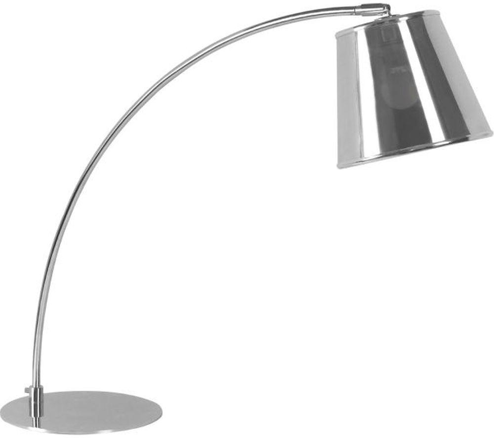 INTERIORS by Premier Chrome Table Lamp - Silver