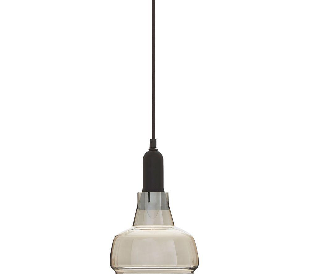 INTERIORS by Premier New Foundry Pendant Ceiling Light - Black