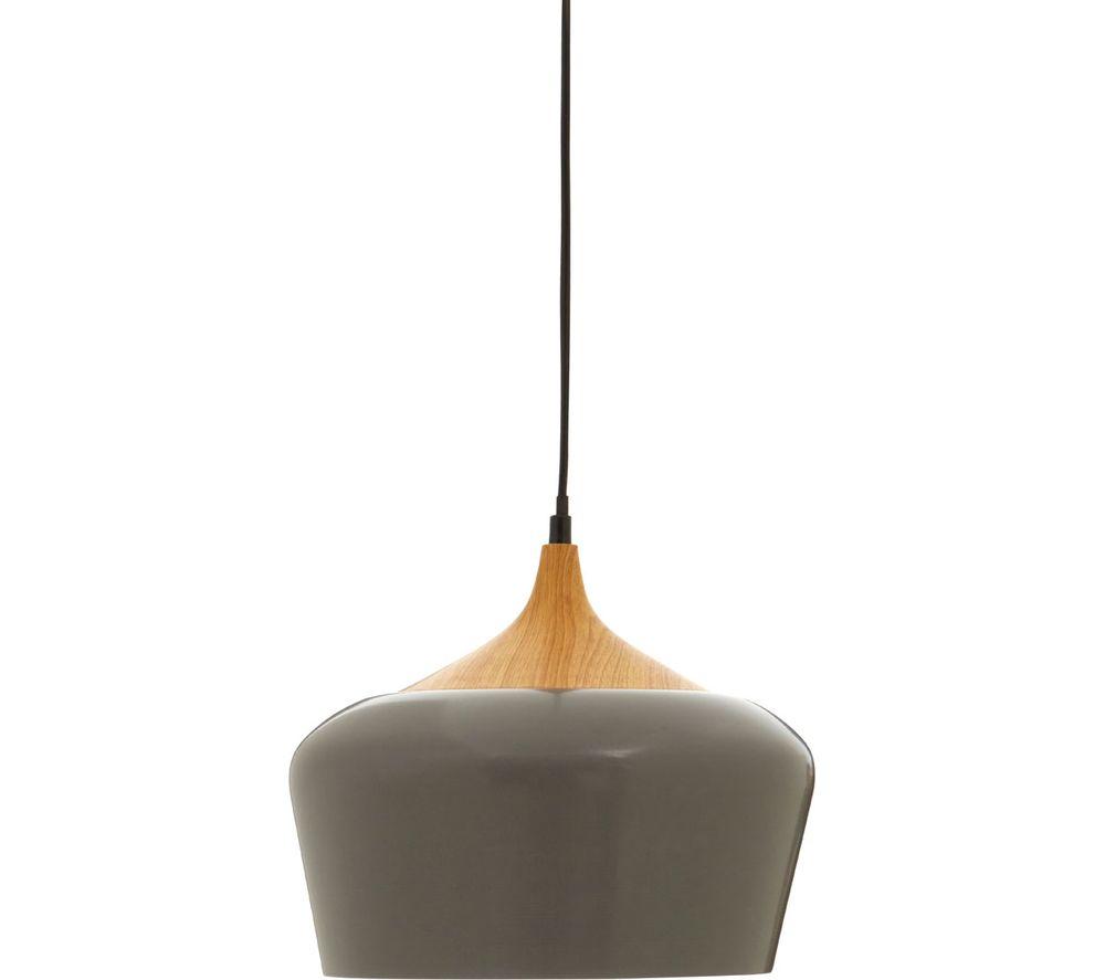 Image of INTERIORS by Premier Blayne Pendant Ceiling Light - Grey