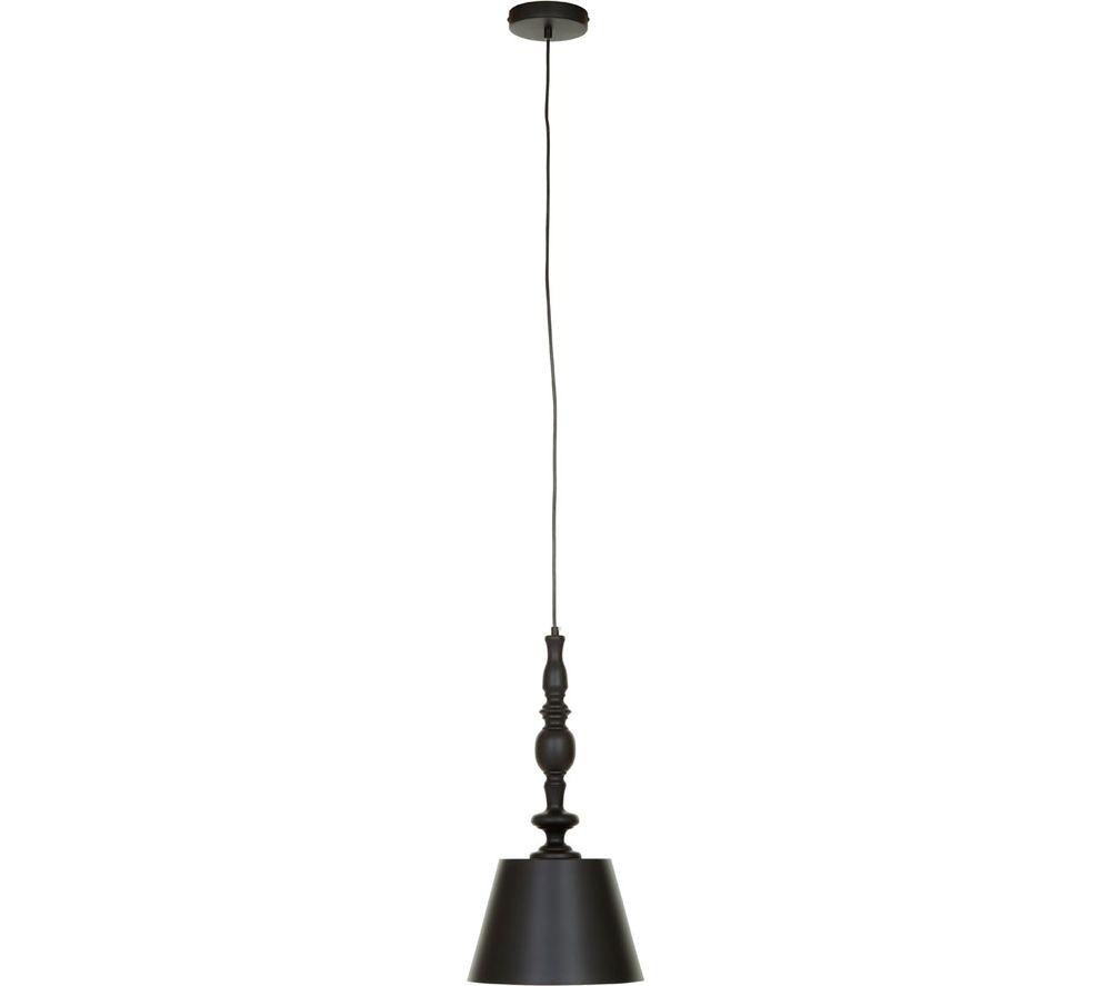 Image of INTERIORS by Premier Leni Pendant Ceiling Light - Matte Black