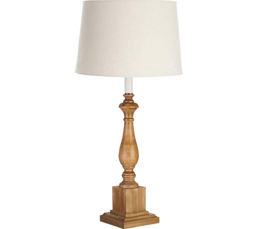 INTERIORS by Premier Candle Square Base Table Lamp